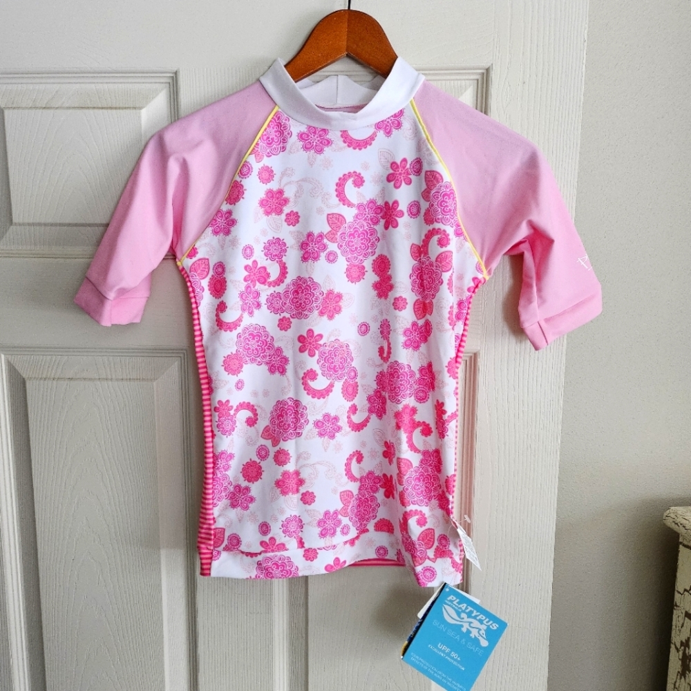 NWT Platypus Rash Guard 12 UPF 50+
